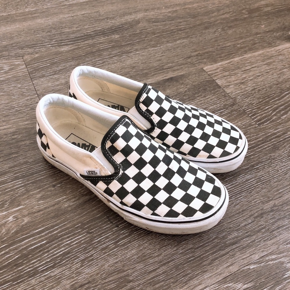 Vans Checkerboard Slip-Ons